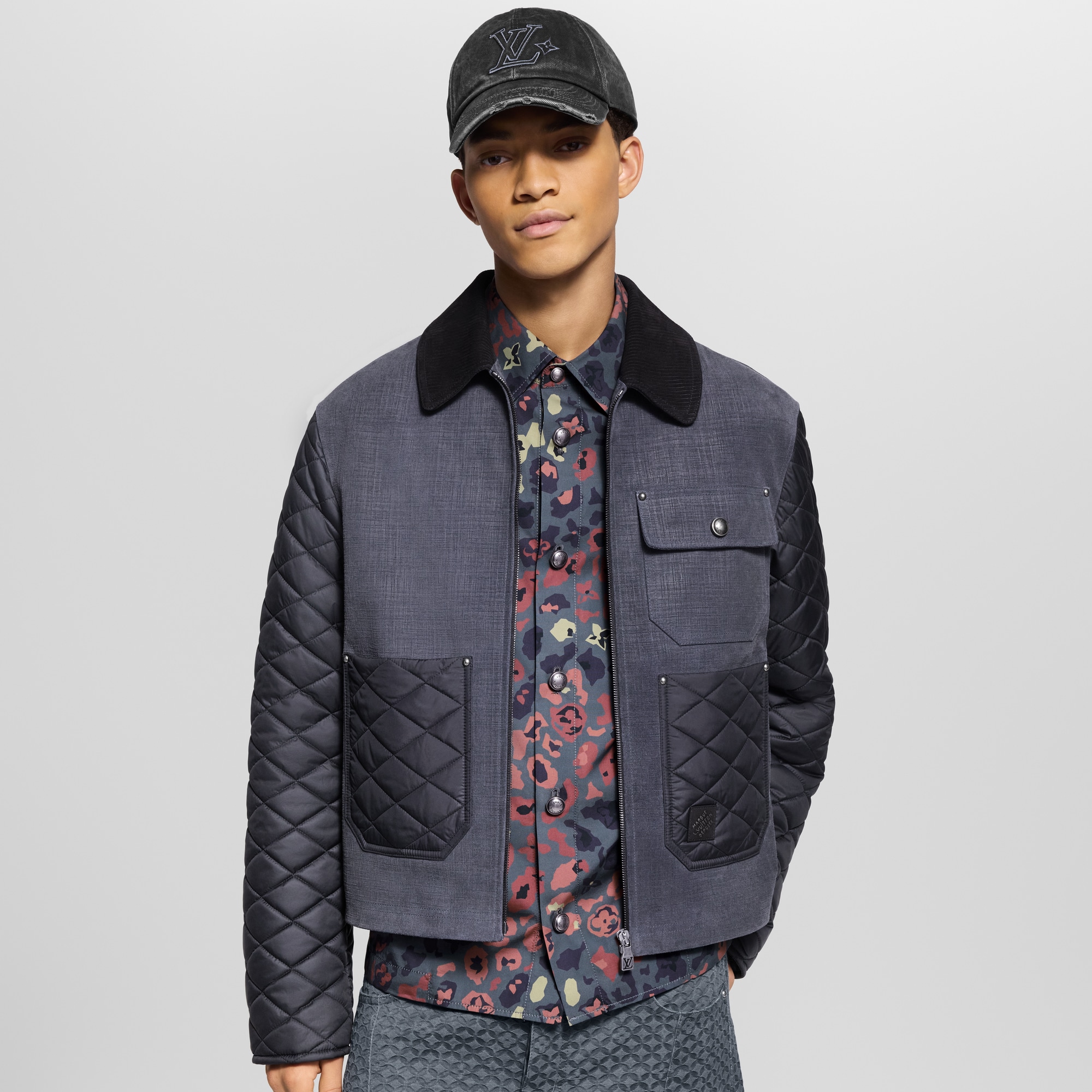 Mix Leather Workwear Blouson - High-End Ready-to-Wear | LOUIS VUITTON